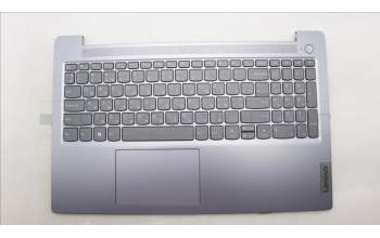 Lenovo 5CB1L99535 C-Cover with keyboard, Ukraine, Arctic Grey, Backlight, US