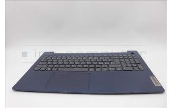 Lenovo 5CB1L99617 C-Cover with keyboard, Italian, Abyss Blue, Backlight, Fingerprint, UK