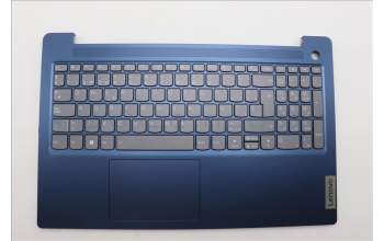 Lenovo 5CB1M03195 C-Cover with keyboard, Spanish, Abyss Blue, Backlight, Fingerprint, UK