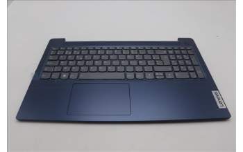 Lenovo 5CB1M03630 C-Cover with keyboard, Belgian, Abyss Blue, Backlight, UK