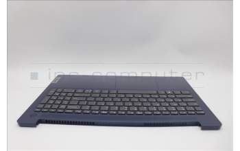 Lenovo 5CB1M03634 C-Cover with keyboard, English, Abyss Blue, Backlight, US