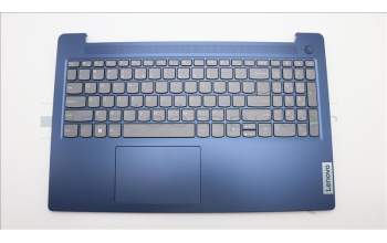 Lenovo 5CB1M03635 C-Cover with keyboard, US English Euro, Abyss Blue, Backlight, US