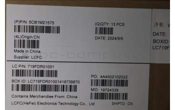 Lenovo 5CB1M21575 LP6C0_A_COVER_SRGB_WLAN_ASSY