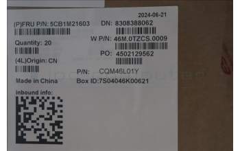 Lenovo 5CB1M21603 FRU D COVER, CS SG L13 Fenrir3