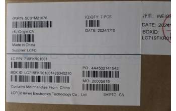 Lenovo 5CB1M21676 FRU COVER LT4E2_C_COVER_WWAN_GREY