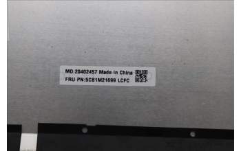 Lenovo 5CB1M21699 LT4E5_D_COVER_AL_WL_BK_ASSY