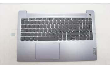 Lenovo 5CB1M23511 C-Cover with keyboard, UK English, Arctic Grey, Non-Backlight, Fingerprint, UK