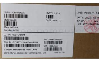 Lenovo 5CB1M24335 Tastatur inkl. Topcase ASM_ITA L 83ERAG NBL
