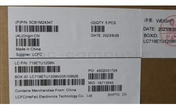 Lenovo 5CB1M24347 Tastatur inkl. Topcase ASM_ARA L 83ERAG NBL