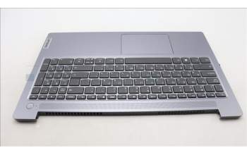 Lenovo 5CB1M24350 C-Cover with keyboard, Hebrew, Arctic Grey, Non-Backlight, US