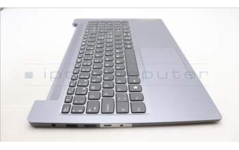 Lenovo 5CB1M24356 C-Cover with keyboard, Switzerland, Arctic Grey, Non-Backlight, UK