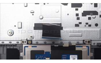 Lenovo 5CB1M36344 C-Cover with keyboard, Czech/Slovakian, Arctic Grey, Non-Backlight, UK