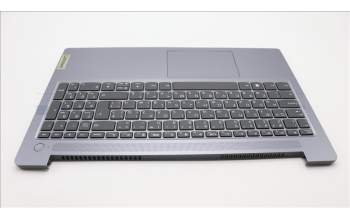 Lenovo 5CB1M36345 C-Cover with keyboard, Bulgarian, Arctic Grey, Non-Backlight, UK