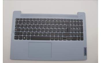Lenovo 5CB1M36679 C-Cover with keyboard, Spanish, Frost Blue, Non-Backlight, UK