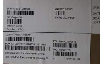 Lenovo 5CB1M36688 Tastatur inkl. Topcase ASM_FRA L 83ERFB NBL