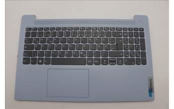 Lenovo 5CB1M36689 C-Cover with keyboard, German, Frost Blue, Non-Backlight, UK