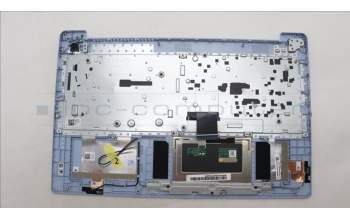 Lenovo 5CB1M41354 C-Cover with keyboard, Slovenian, Frost Blue, Non-Backlight, UK