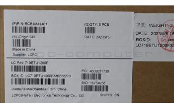 Lenovo 5CB1M41401 Tastatur inkl. Topcase ASM_LA SPA L 83ERAB NBL