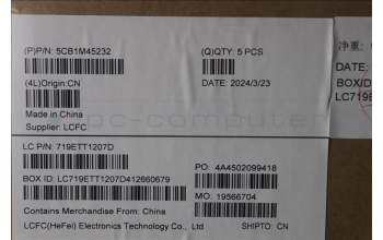 Lenovo 5CB1M45232 Tastatur inkl. Topcase ASM_BEL L 83ESNFPAGBL