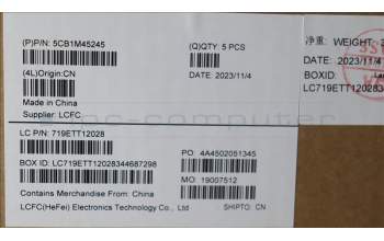 Lenovo 5CB1M45245 Tastatur inkl. Topcase ASM_HUN L 83ESNFPAGBL