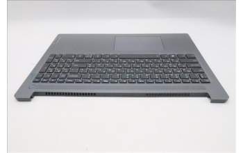 Lenovo 5CB1M45261 C-Cover with keyboard, Ukraine, Arctic Grey, Backlight, Non-Fingerprint, US