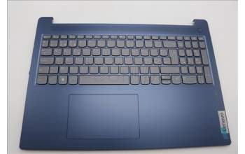 Lenovo 5CB1M45296 C-Cover with keyboard, Belgian, Abyss Blue, Backlight, UK