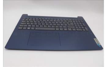 Lenovo 5CB1M45296 C-Cover with keyboard, Belgian, Abyss Blue, Backlight, UK