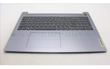 Lenovo 5CB1M46061 C-Cover with keyboard, Arabic, Arctic Grey, Non-Backlight, Fingerprint, US