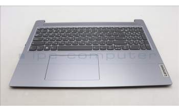 Lenovo 5CB1M46095 C-Cover with keyboard, Hebrew, Arctic Grey, Non-Backlight, Non-Fingerprint, US