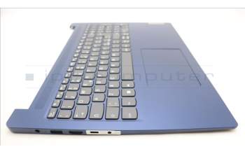 Lenovo 5CB1M46142 C-Cover with keyboard, Italian, Abyss Blue, Non-Backlight, Non-Fingerprint, UK