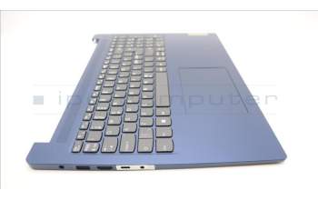Lenovo 5CB1M46159 C-Cover with keyboard, Nordic, Abyss Blue, Non-Backlight, Non-Fingerprint, UK
