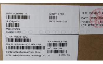 Lenovo 5CB1M46177 Tastatur inkl. Topcase ASM_EURO ENG L 83EQFPAG