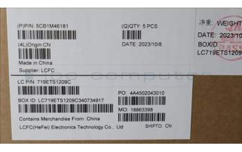 Lenovo 5CB1M46181 Tastatur inkl. Topcase deutsch L 83EQFP AG
