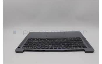 Lenovo 5CB1M46196 C-Cover with keyboard, Switzerland, Arctic Grey, Fingerprint, UK