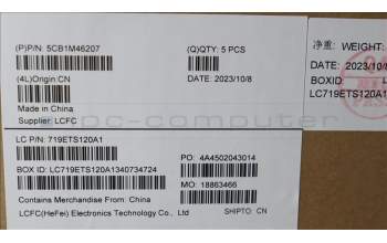 Lenovo 5CB1M46207 Tastatur inkl. Topcase ASM_CZE/SLK L 83EQNFPAG