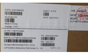 Lenovo 5CB1M46223 Tastatur inkl. Topcase ASM_NORDIC L 83EQNFPAG