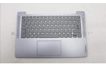 Lenovo 5CB1M46228 C-Cover with keyboard, Switzerland, Arctic Grey, Non-Fingerprint, UK