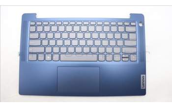 Lenovo 5CB1M46305 C-Cover with keyboard, US English Euro, Abyss Blue, Backlight, Fingerprint, US