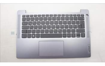 Lenovo 5CB1M46376 C-Cover with keyboard,German,Arctic Grey,Fingerprint