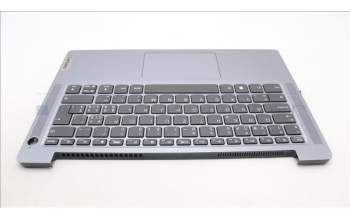Lenovo 5CB1M46386 C-Cover with keyboard, Switzerland, Arctic Grey, Fingerprint, UK