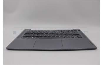 Lenovo 5CB1M46387 C-Cover with keyboard, US English Euro, Arctic Grey, Fingerprint, US