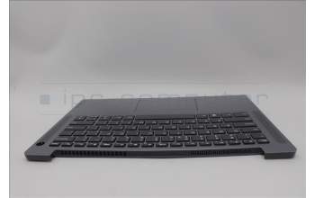 Lenovo 5CB1M46387 C-Cover with keyboard, US English Euro, Arctic Grey, Fingerprint, US