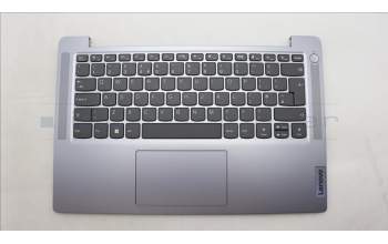 Lenovo 5CB1M46395 C-Cover with keyboard, UK English, Arctic Grey, Non-Fingerprint, UK