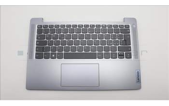 Lenovo 5CB1M46396 C-Cover with keyboard, Italian, Arctic Grey, Non-Fingerprint, UK