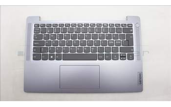 Lenovo 5CB1M46413 C-Cover with keyboard, Nordic, Arctic Grey, Non-Fingerprint, UK