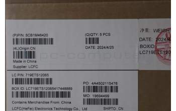 Lenovo 5CB1M46420 Tastatur inkl. Topcase ASM_BUL L 83EQNFPAGN