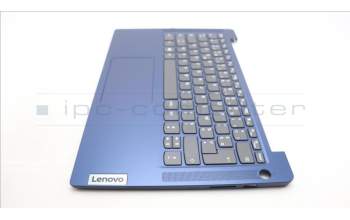 Lenovo 5CB1M46547 C-Cover with keyboard, French, Abyss Blue, Fingerprint, US