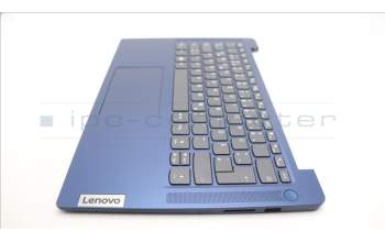 Lenovo 5CB1M46579 C-Cover with keyboard, German, Abyss Blue, Non-Fingerprint, UK