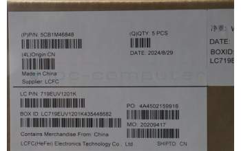 Lenovo 5CB1M46848 C-Cover with keyboard, Czech/Slovakian, Arctic Grey, Backlight, Fingerprint, UK