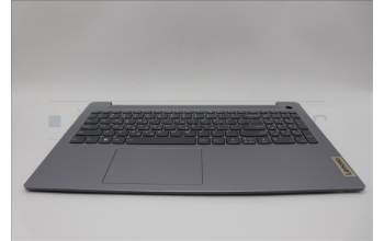 Lenovo 5CB1M46855 C-Cover with keyboard, Greek, Arctic Grey, Backlight, Fingerprint, US
